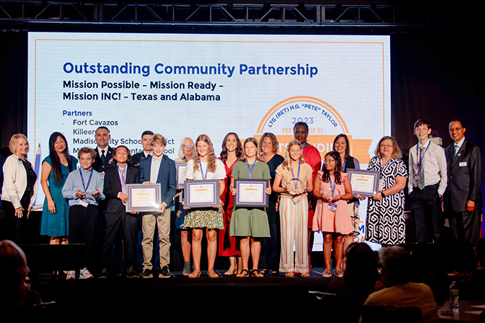 OUTSTANDING COMMUNITY PARTNERSHIP: Mission Possible – Mission Ready – Mission INC! – Texas and Alabama